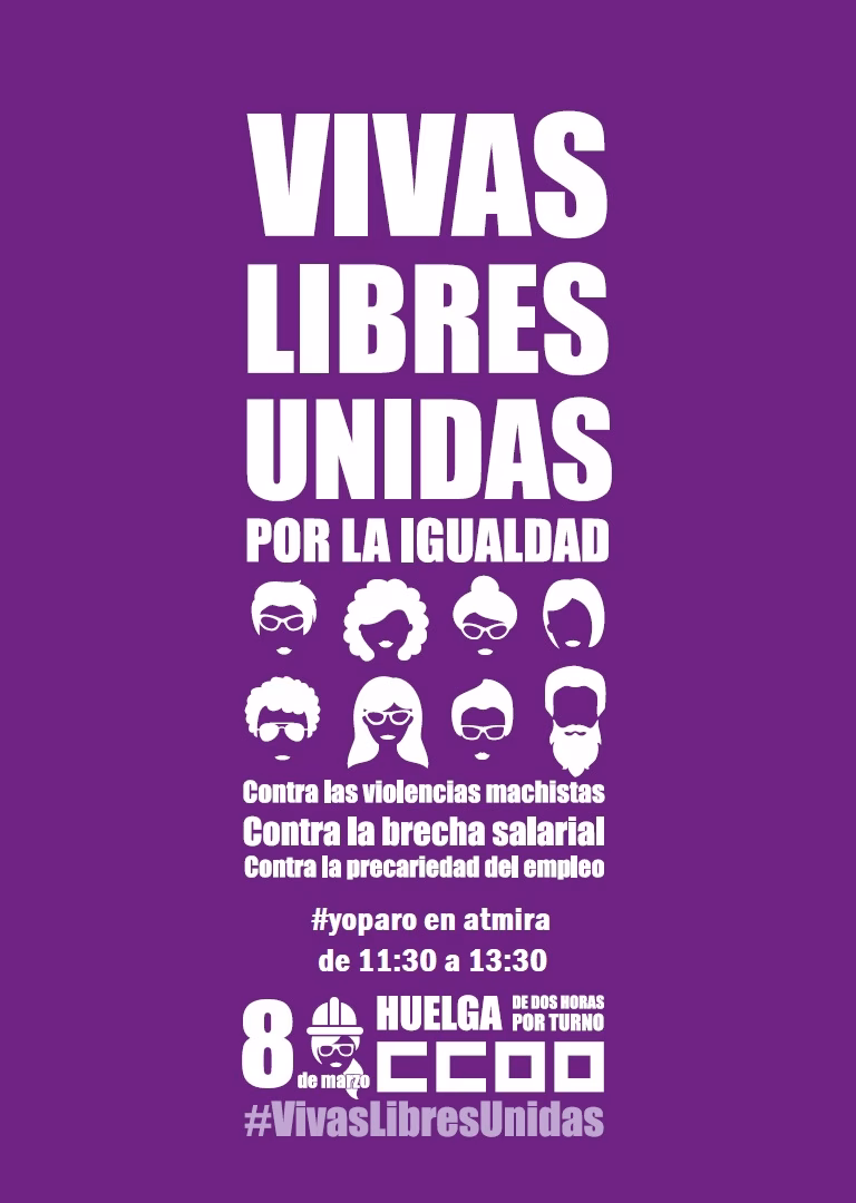 8 DE MARZO – ¿Qué se puede hacer en las 2 horas de huelga?