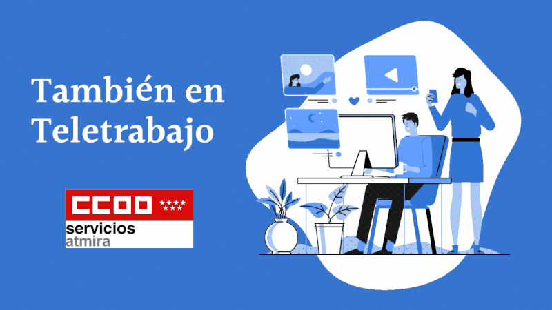 También en teletrabajo
