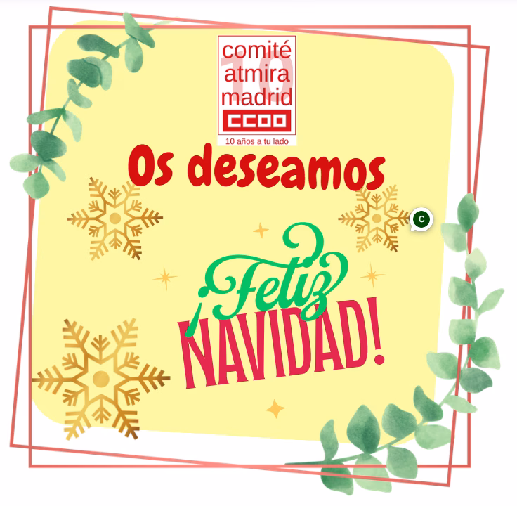 RECORDATORIOS ANTES DE FIN DE AÑO